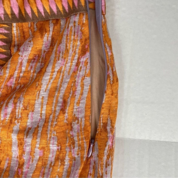 NWT Plenty by Tracy Reece Linen Dress Anthropologie V Neck Cap Sleeve Bohemian 4 - Picture 14 of 14